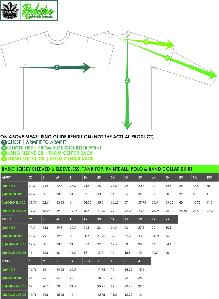 Rock Star Sportswear jersey