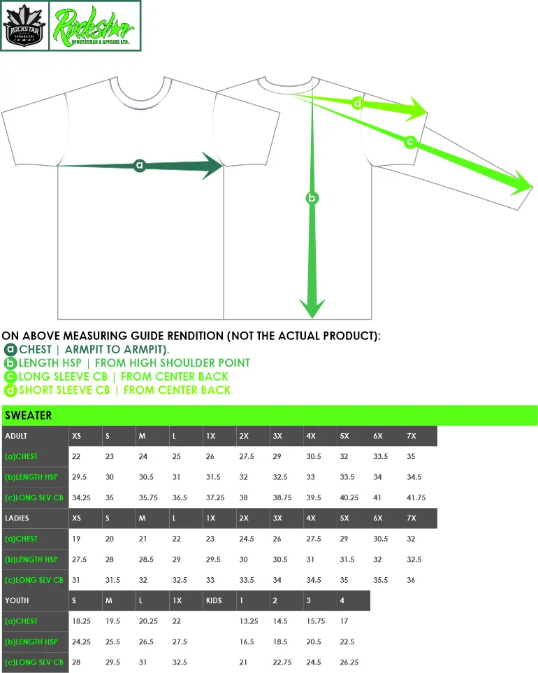 Rock Star Sportswear sweaters